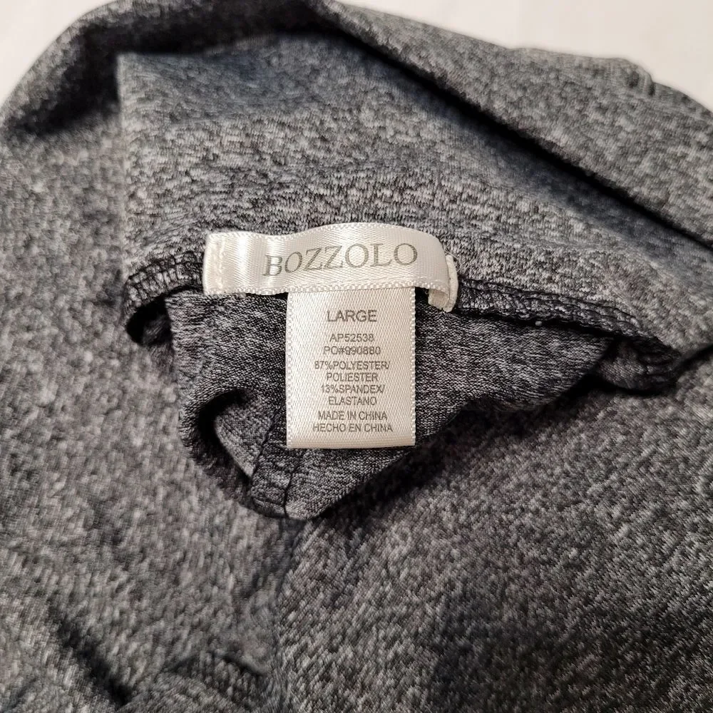 𝅺BOZZOLO Gray Athletic Stretch Shorts - Picture 4 of 4